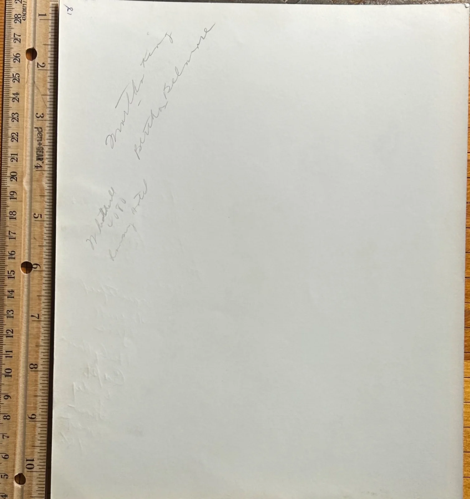 BILLY HOUSE—SIGNED PHOTO—DISNEY SNOW WHITE•KARLOFF•LUGOSI•LEWTON•ORSON WELLES, изображение 3