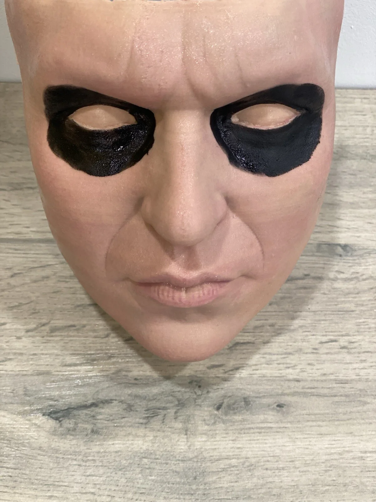Batman Cowl Keaton Silicone Face 1:1 Prop Hyper Real., image 4