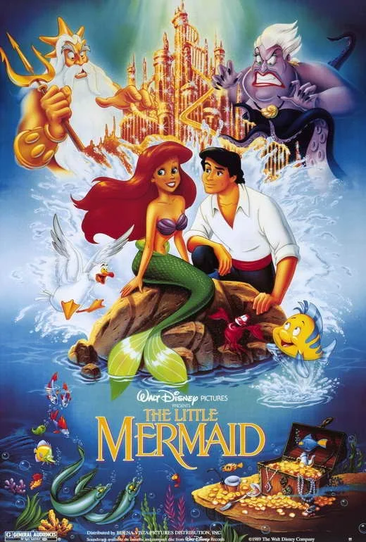 The Little Mermaid 35mm Film Cell strip very Rare var_b, image 2