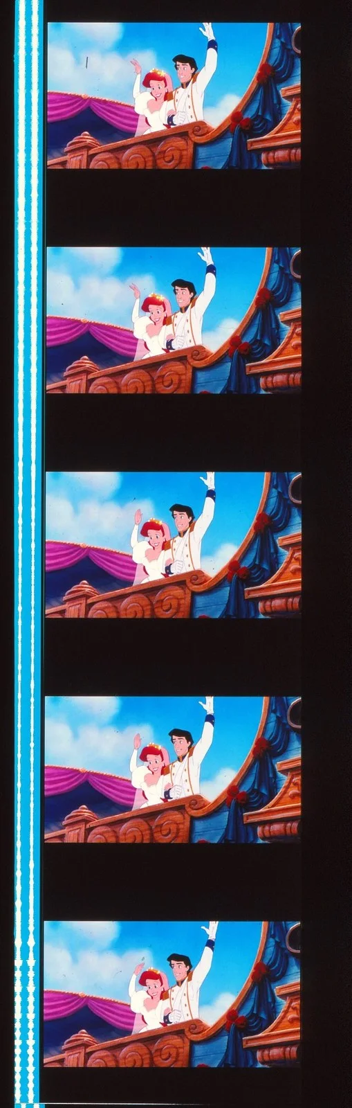 The Little Mermaid 35mm Film Cell strip very Rare var_b, image 4
