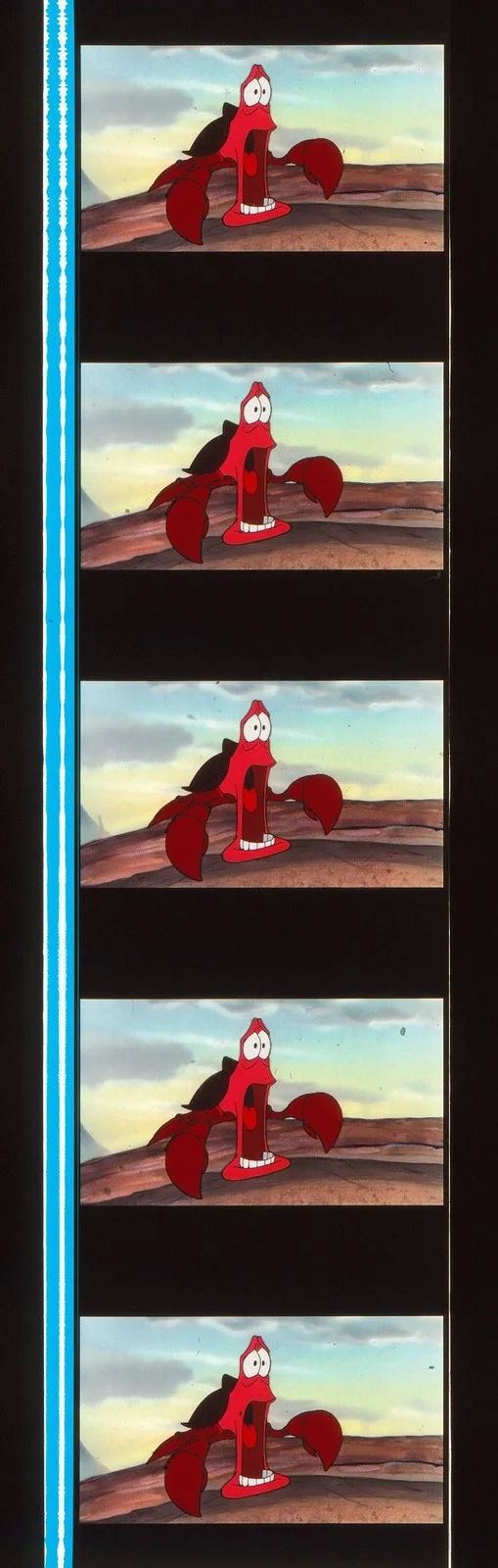 The Little Mermaid 35mm Film Cell strip very Rare var_b, image 5