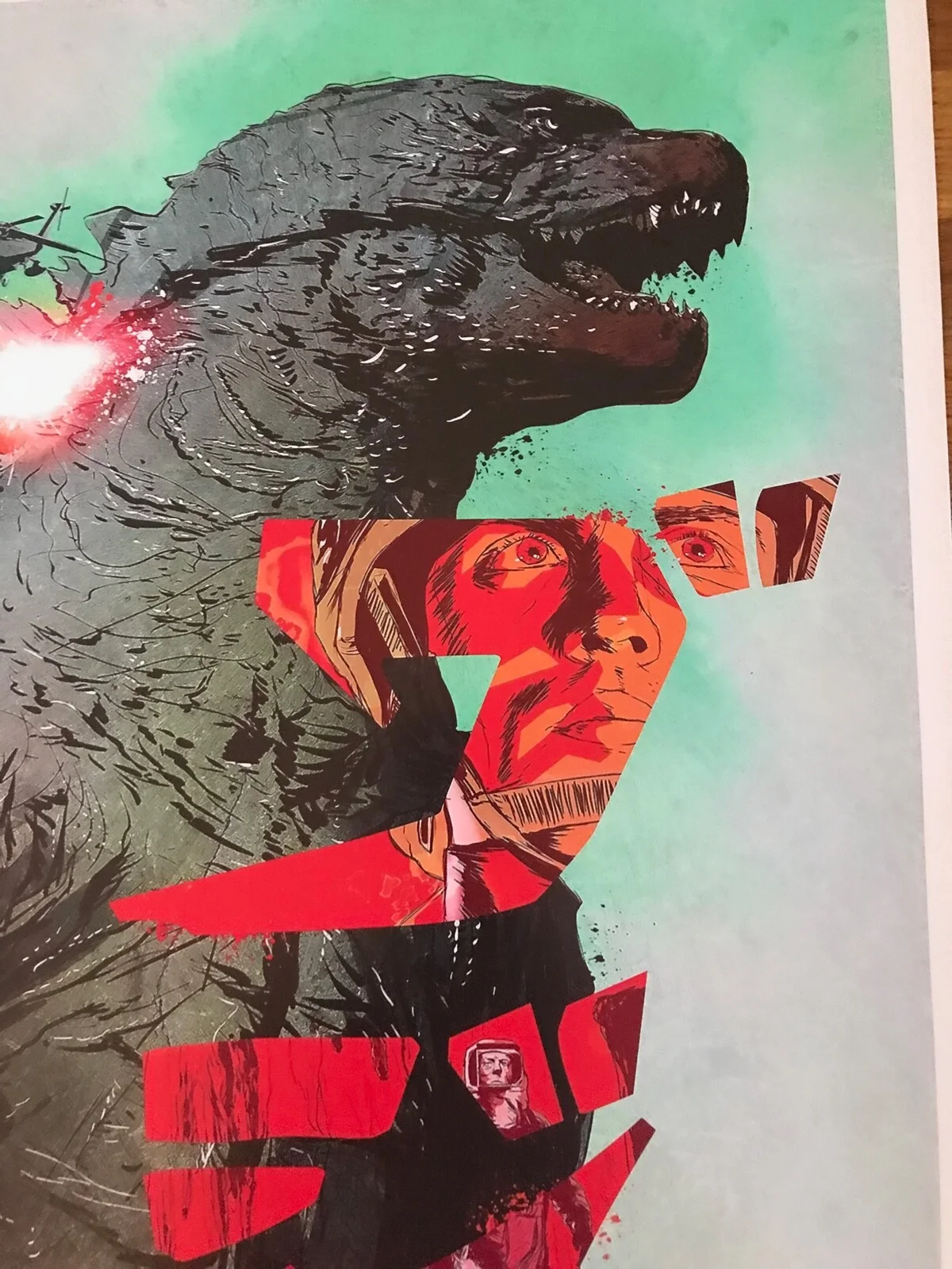 Poster Godzilla 430mm x 610mm (Bit bigger than A2), image 3