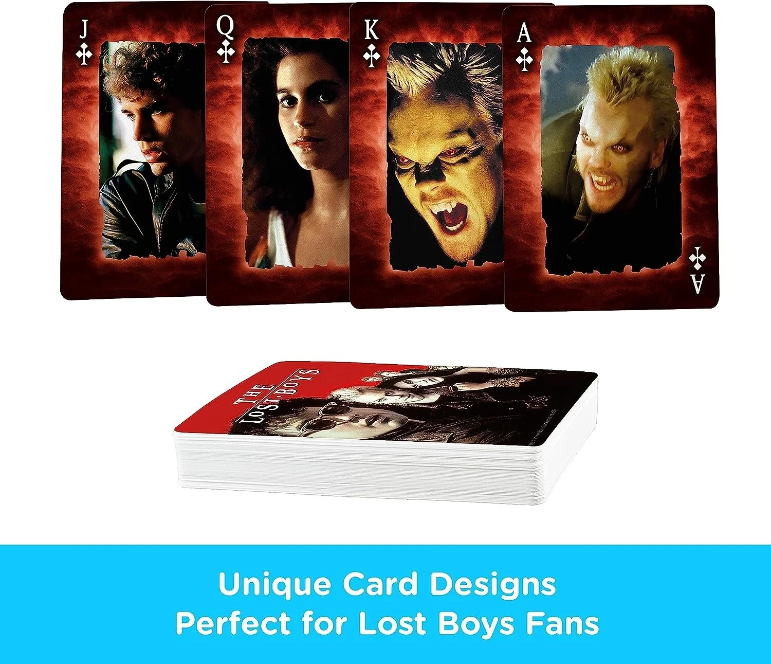 The Lost Boys (film) set of 52 playing cards (+ jokers), image 3