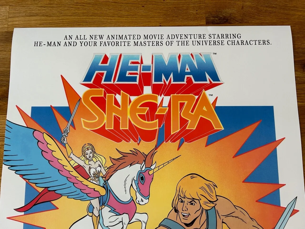 Poster He-Man She-ra The Secret of the Sword 430mm x 660mm, изображение 3