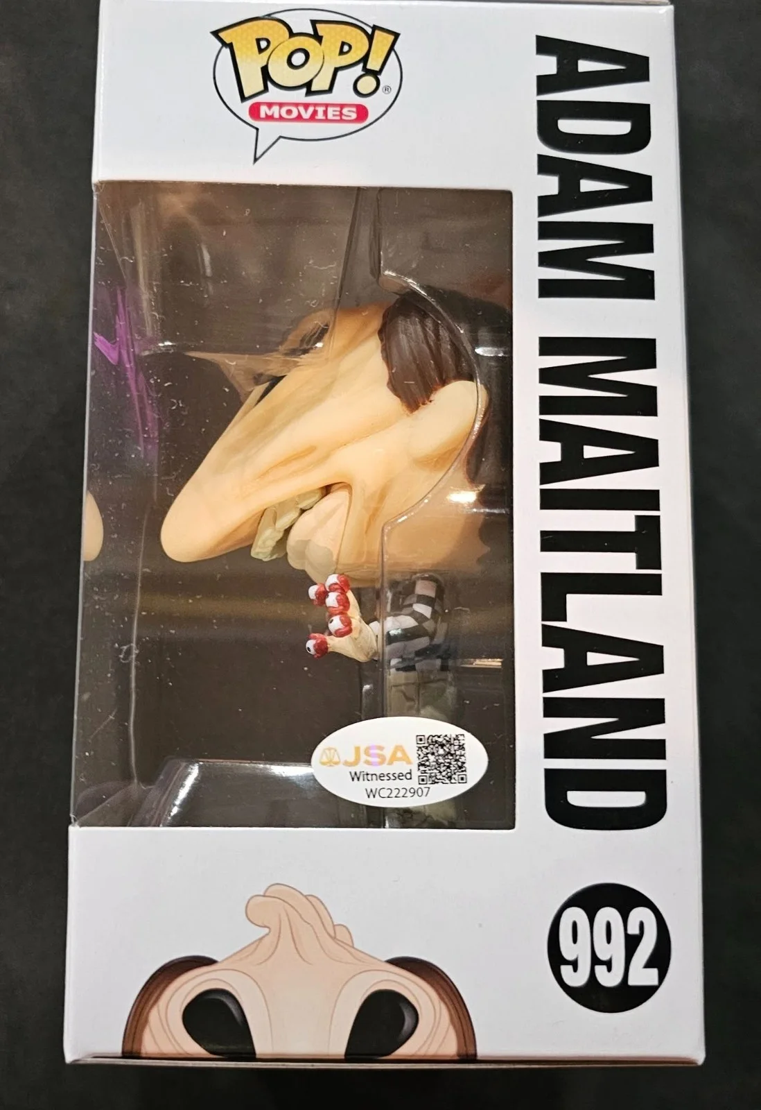Alec Baldwin — Alec Baldwin Signed Adam Maitland Funko Pop JSA COA Beetlejuice, image 2