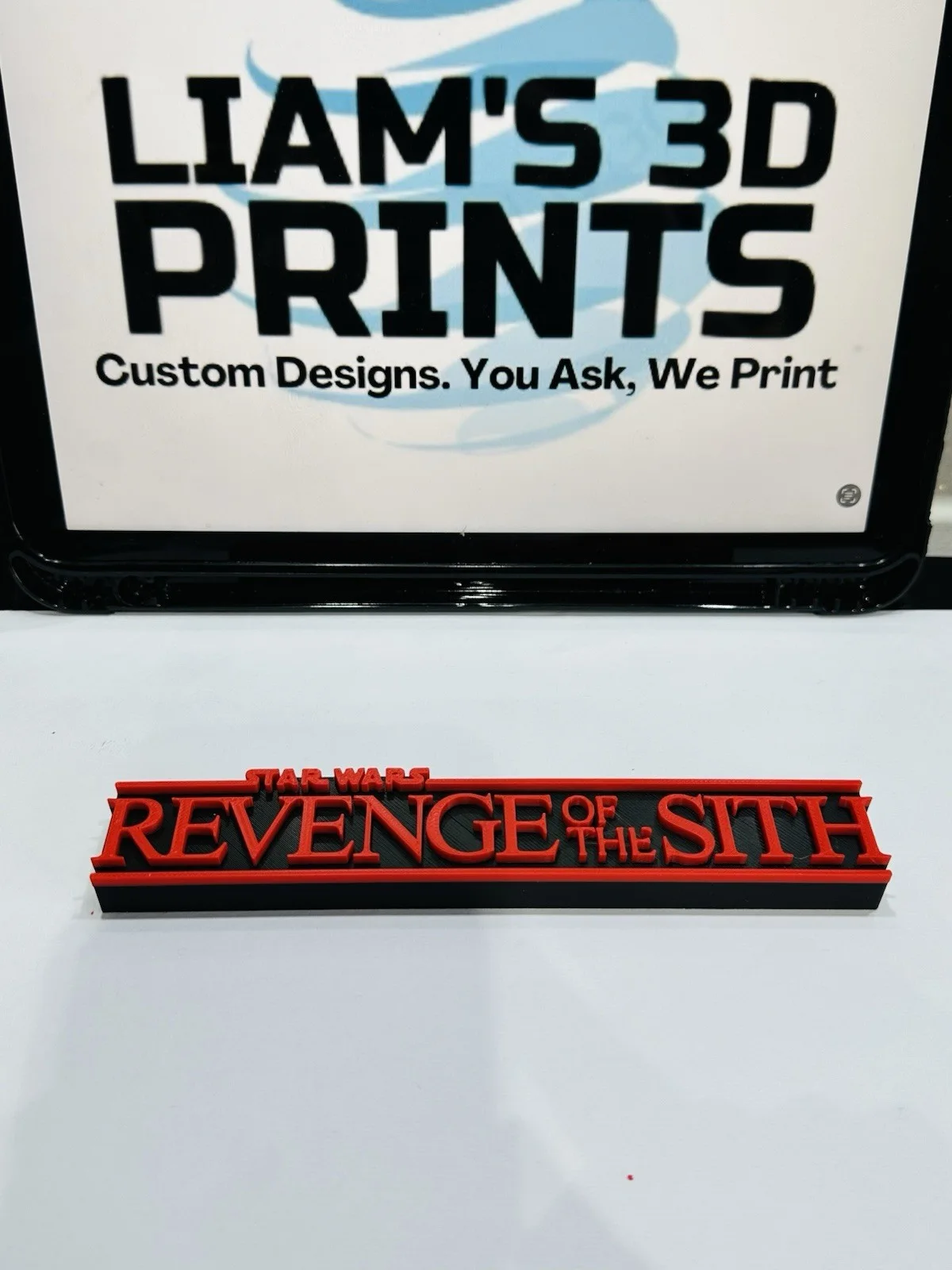 Decorative Star Wars Revenge of the Sith logo Sign Display Pop, image 3