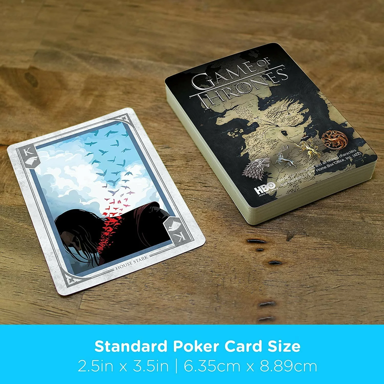 Game of Thrones set of 52 playing cards+ jokers (nm), image 5