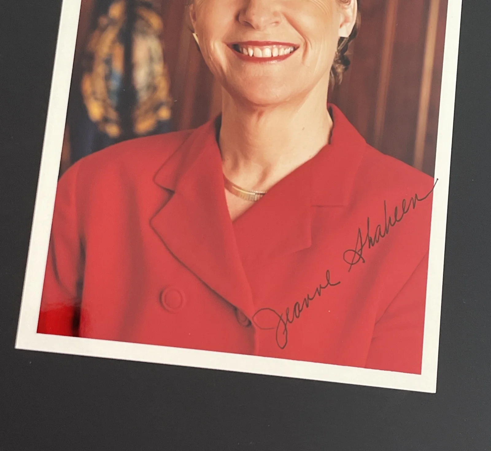 Governor Jeanne Shaheen, NH: Hand Signed Political Leader Photo 5 x 7 “ / KSK, image 4