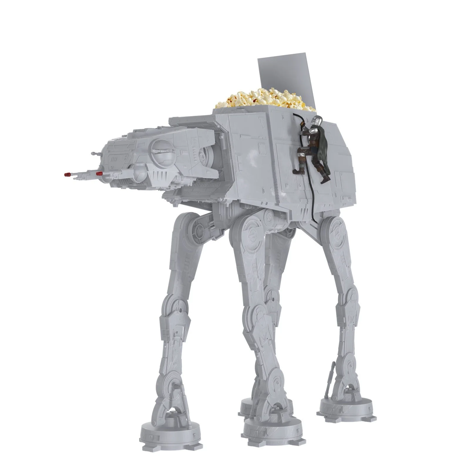 MANDALORIAN & GROGU popcorn bucket collection AT-AT Set Odeon Cineworld Helmet, image 3