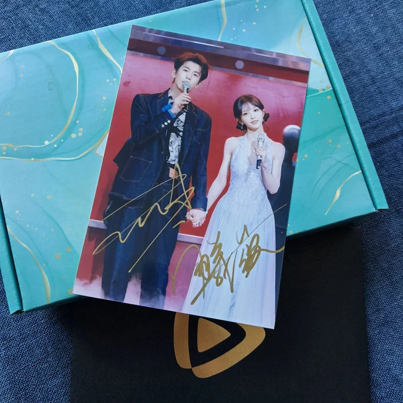 Pursuit of Jade Zhang Linghe Tian Xiwei 6" Signed Autographed Photo !!NEW, изображение 3
