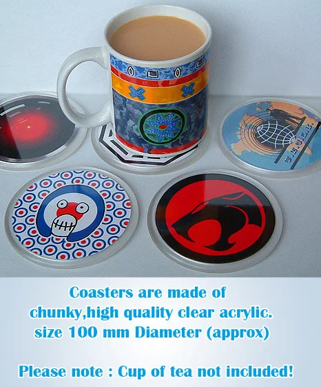 EYE OF SAURON drinks COASTER - LOTR CLASSIC!, image 2