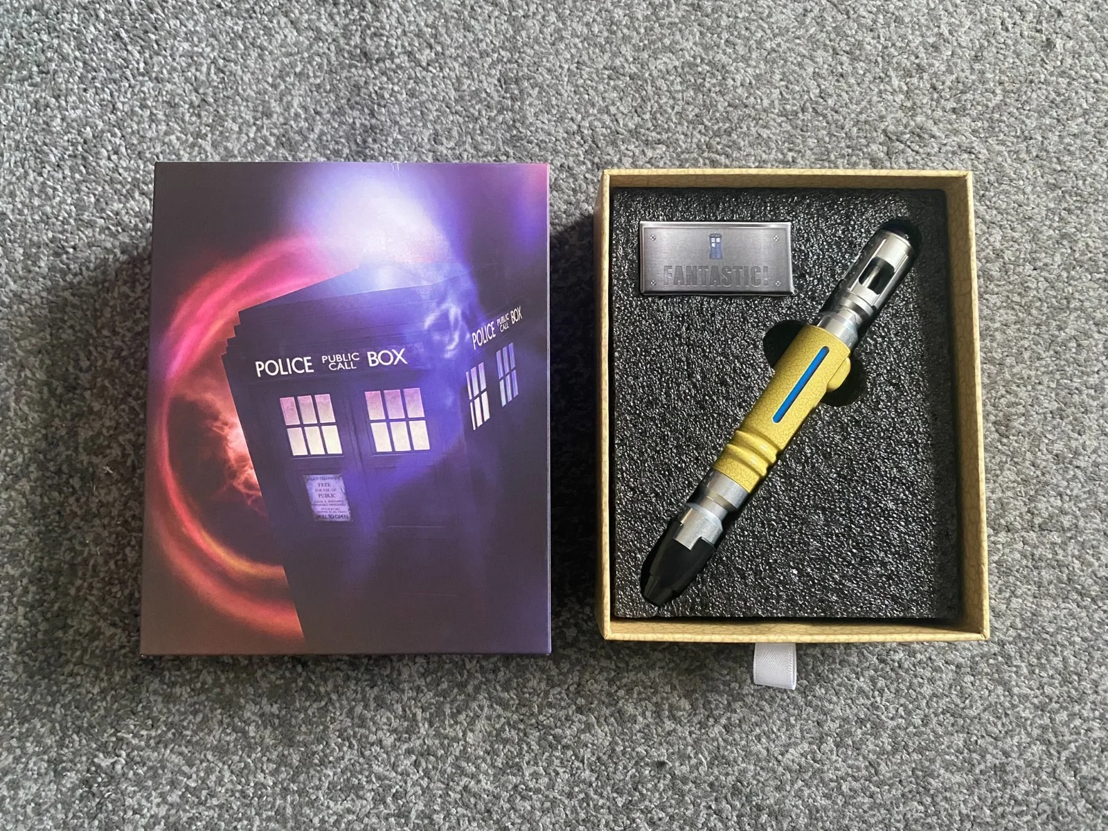 IN STOCK Doctor Who 9th Metal Sonic Screwdriver 10th LED Replica Toys Aluminium, изображение 3