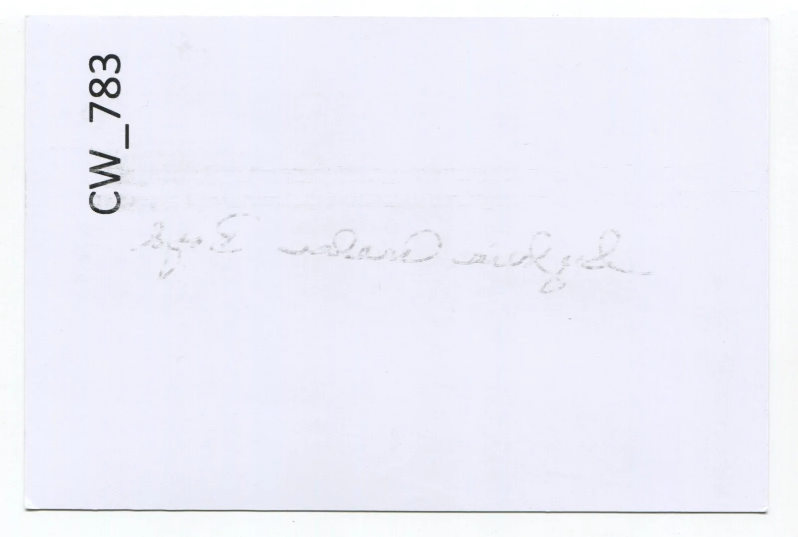 Sylvia Arslan Boyd — Sylvia Arslan Boyd Signed Photo Autographed Signature Actress Mr. Skeffington, изображение 2