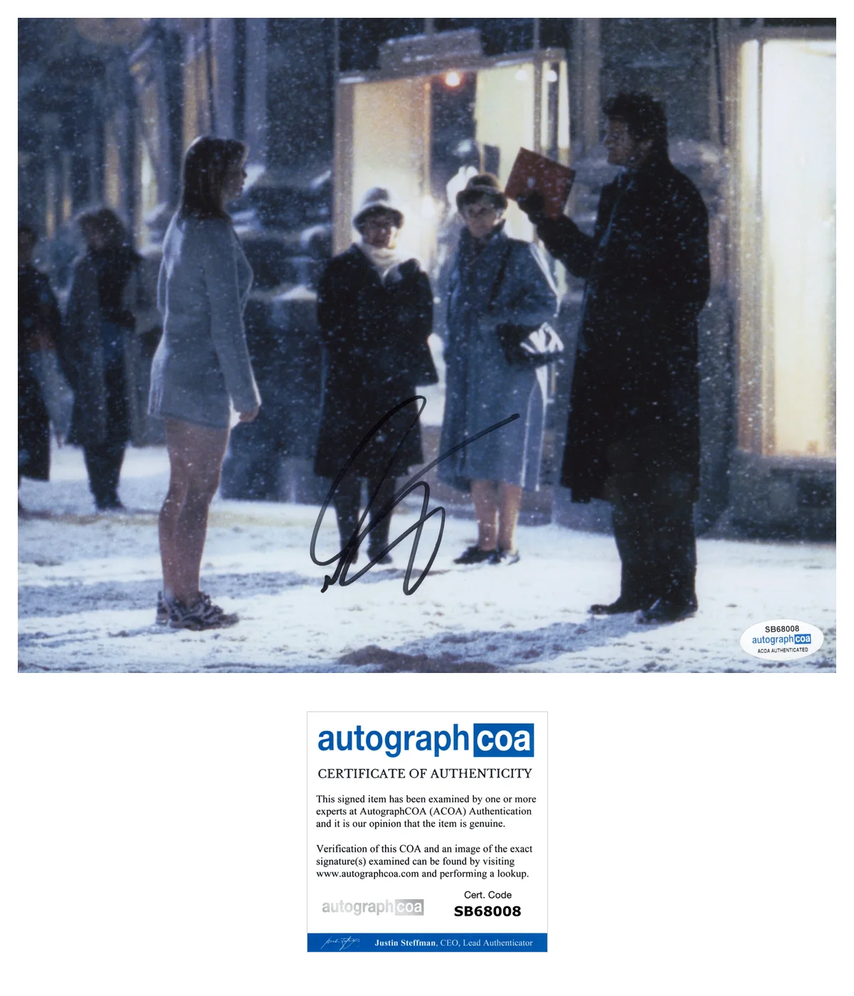Colin Firth Bridget Jones Diary Autographed Signed 8x10 Photo ACOA COA, изображение 2