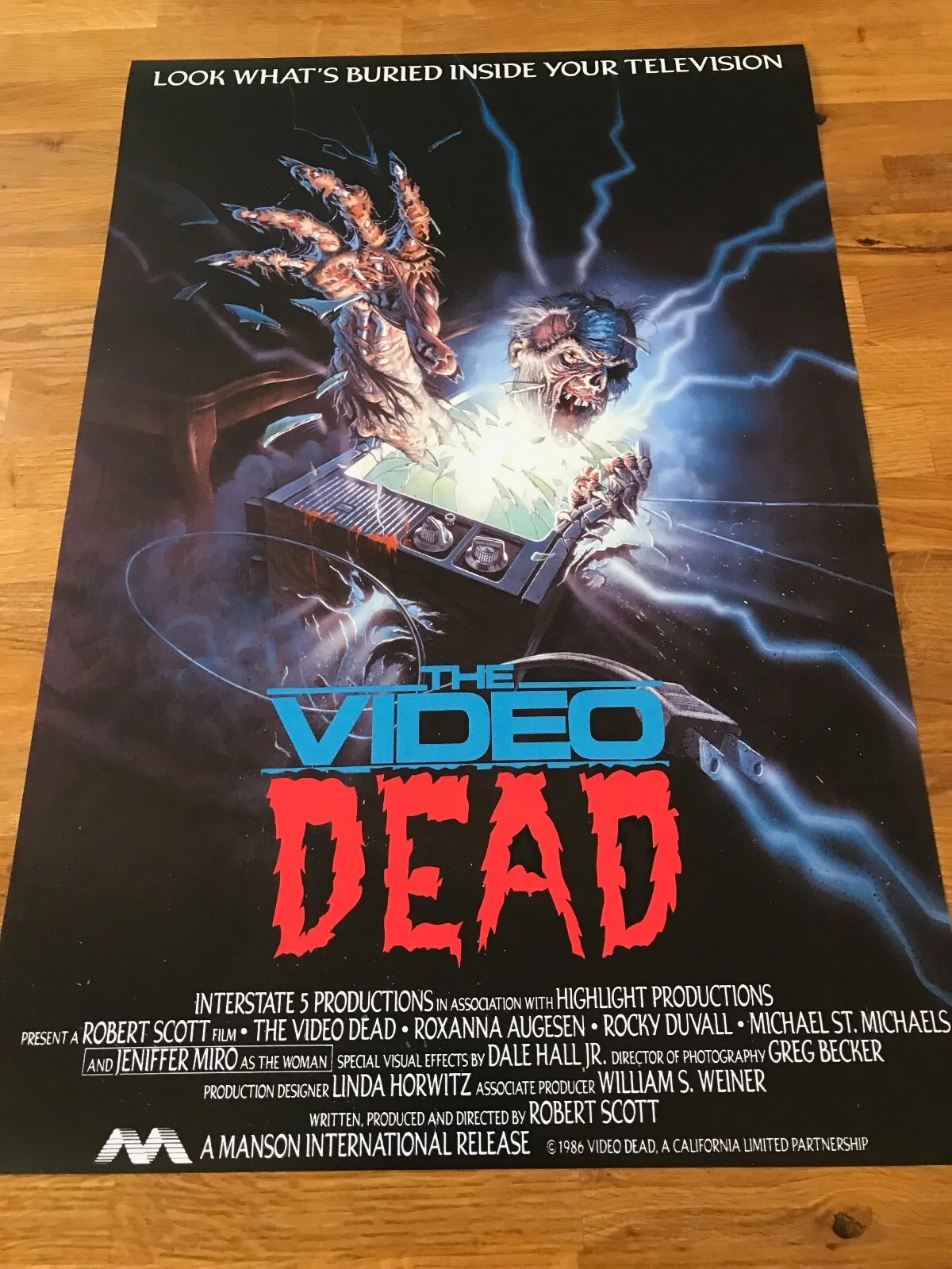 Movie Poster The Video Dead 430mm x 640mm, image 2