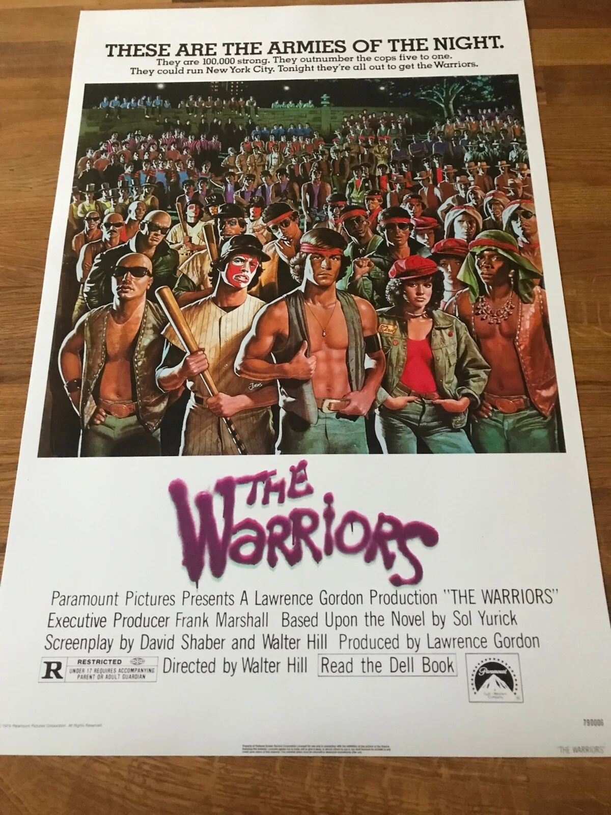 Poster The Warriors 420mm x 594mm (size A2), image 2