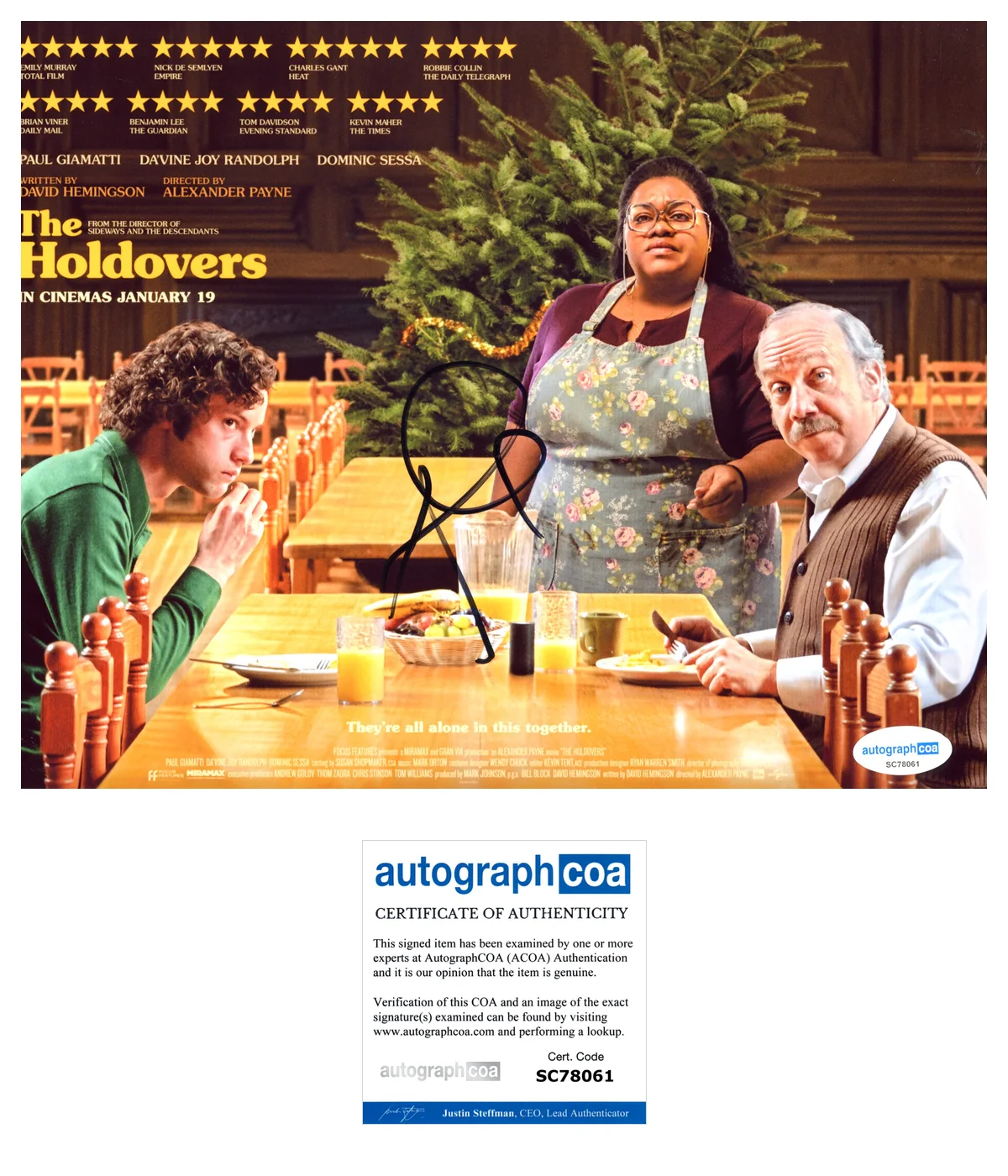 Da'Vine Joy Randolph Holdovers Autographed Signed 8x10 Photo ACOA, image 2