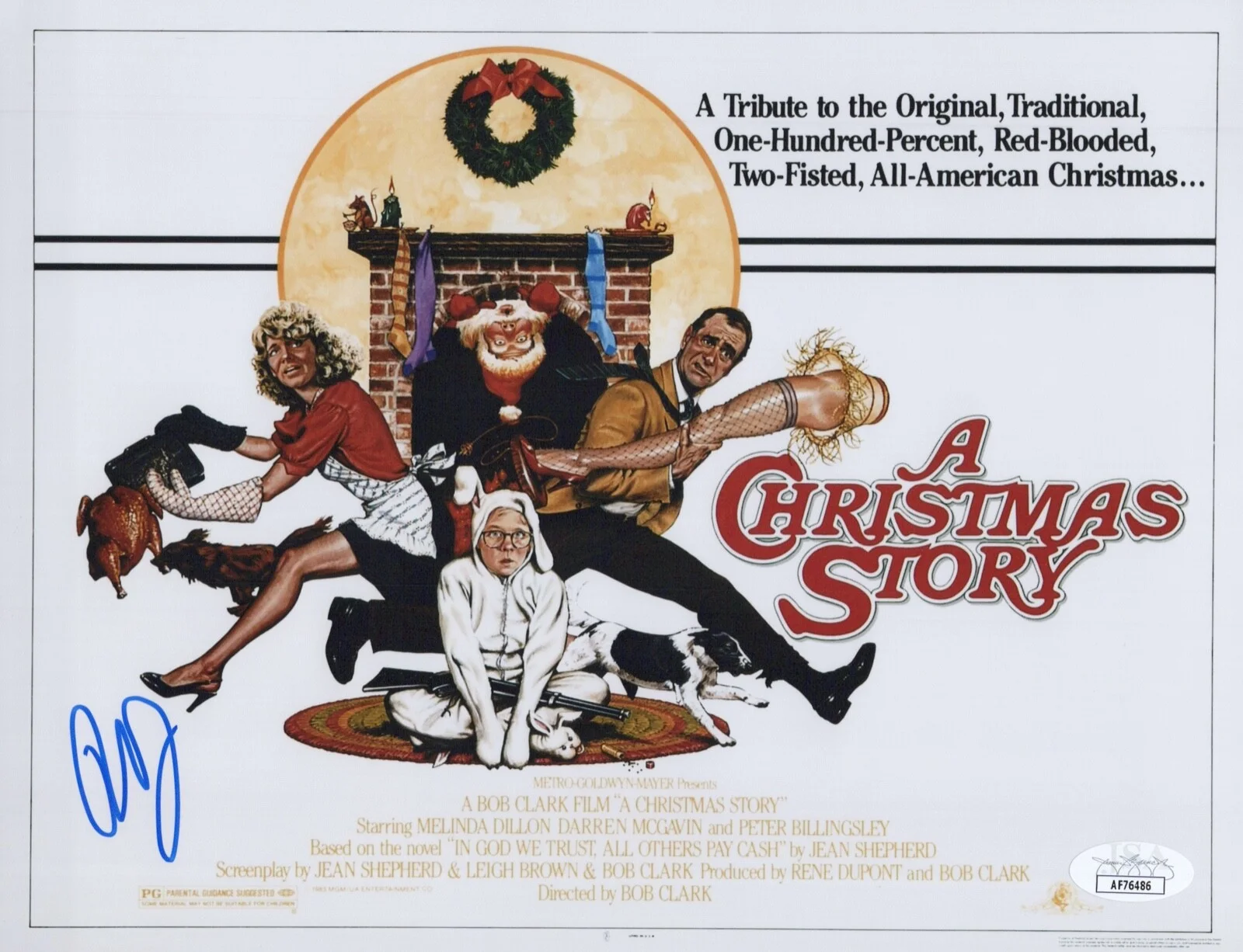 Peter Billingsley — PETER BILLINGSLEY Signed A CHRISTMAS STORY 8x10 Photo Autograph JSA COA CERT