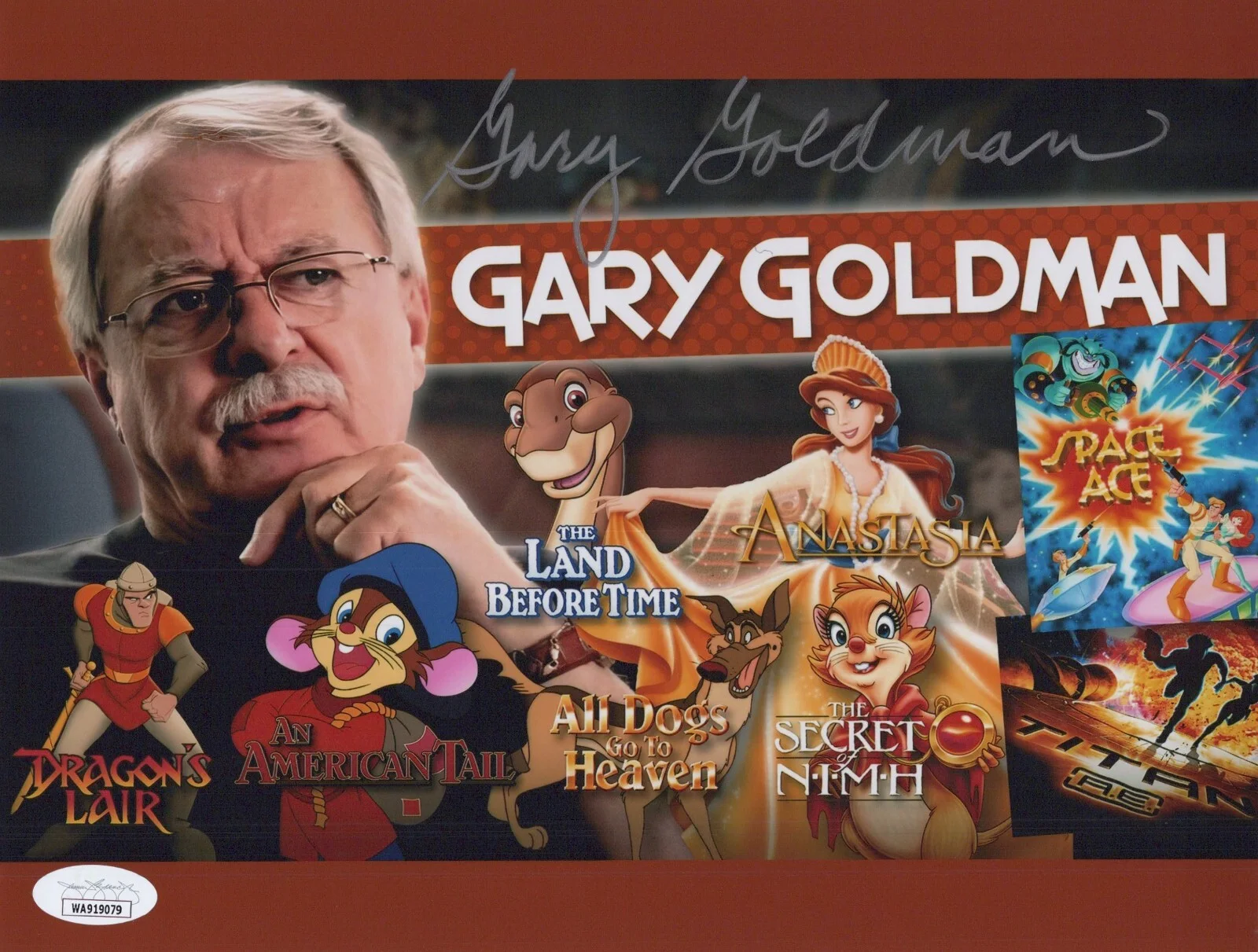 Gary Goldman — GARY GOLDMAN Hand Signed 8x10 DIRECTOR/PRODUCER Photo Autograph JSA COA Cert