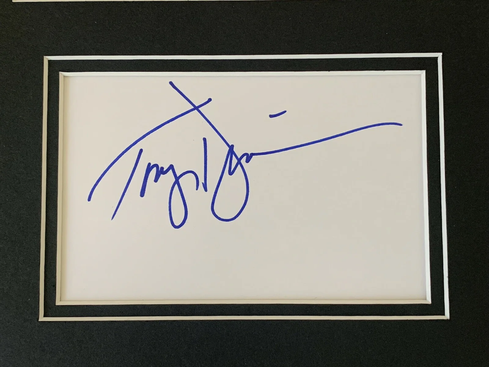 ACTOR TONY DENISON Signed Autographed Matted Photo w/cut 11"x14", изображение 2