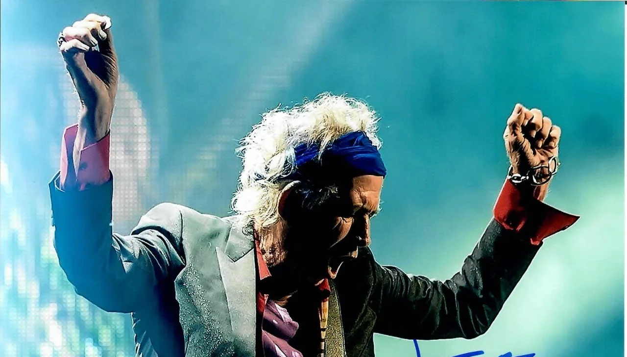Keith Richards The Rolling Stones Lead Guitar Singer Signed 8 x 10 Photo TTM COA, image 3