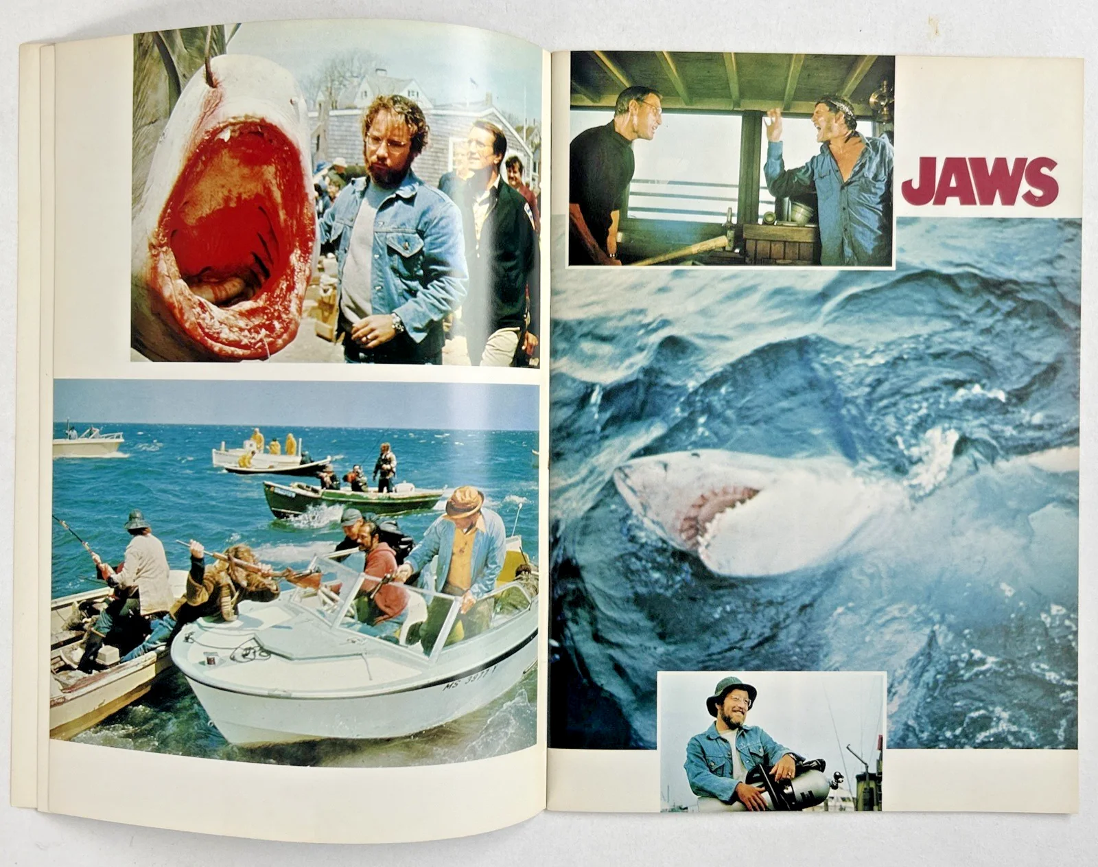 Jaws 1973 Movie Brochure - Original Vintage Film Programme - Japanese Import, изображение 4