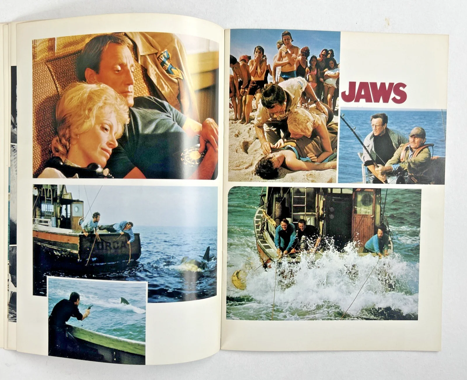 Jaws 1973 Movie Brochure - Original Vintage Film Programme - Japanese Import, изображение 5