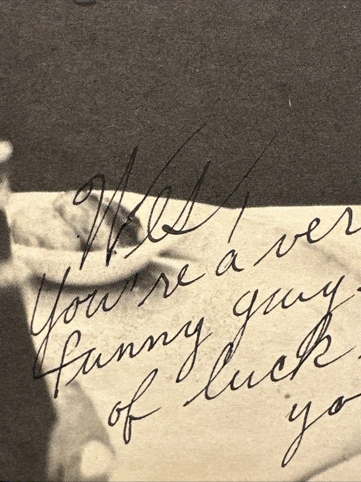 Curly Signed Autograph- The Three Stooges, image 3
