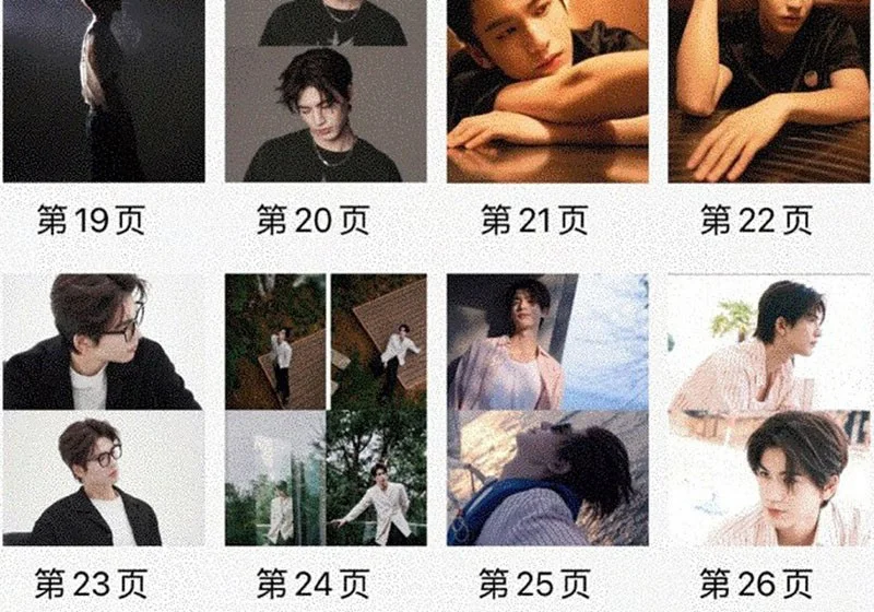 New 张凌赫 Zhang Linghe Photobook Album Pictures Photo Book, изображение 3