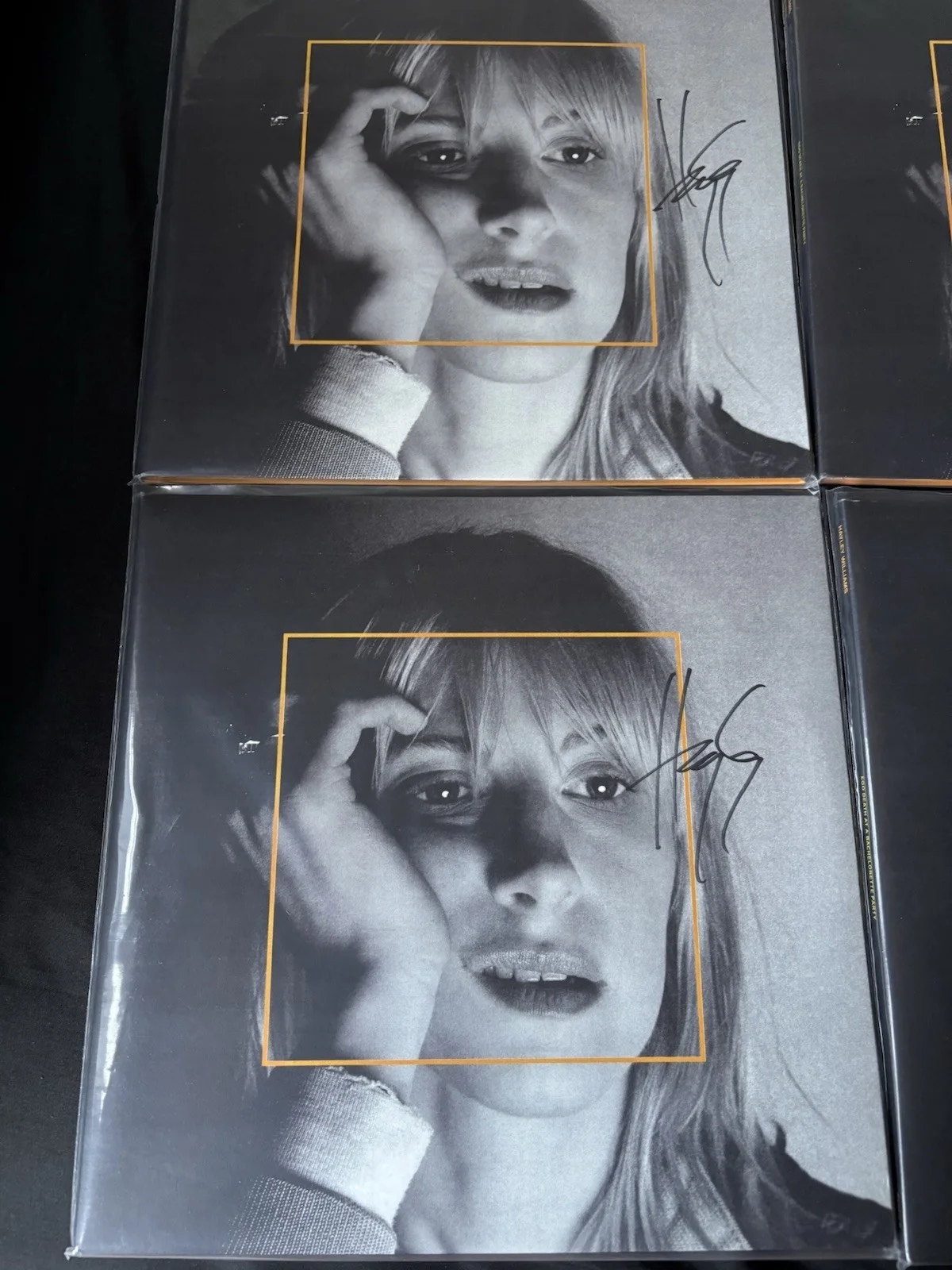 HAND SIGNED 2026 Hayley Williams Ego Death At A Bachelorette Party Vinyl Yellow, изображение 2