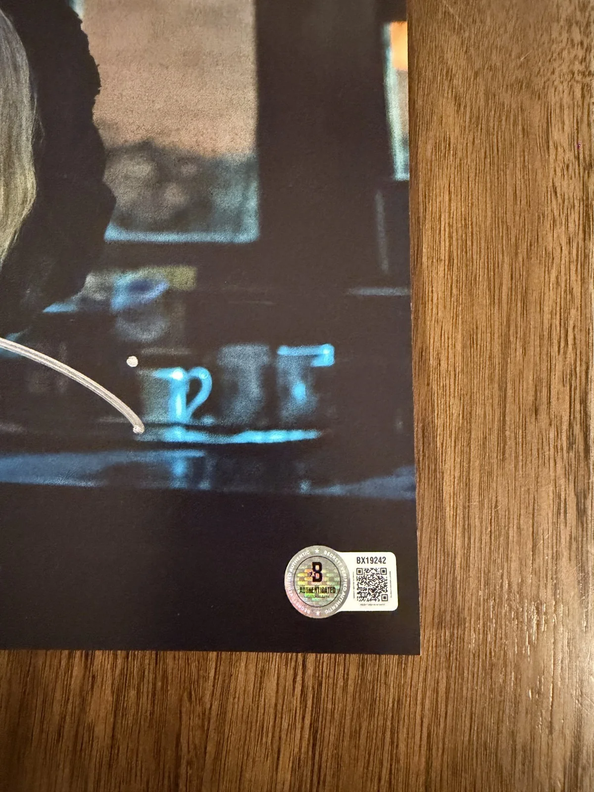 Jamie Lee Curtis ‘Halloween' Signed 11x14 Photo ‘Laurie Strode’ Beckett, image 2