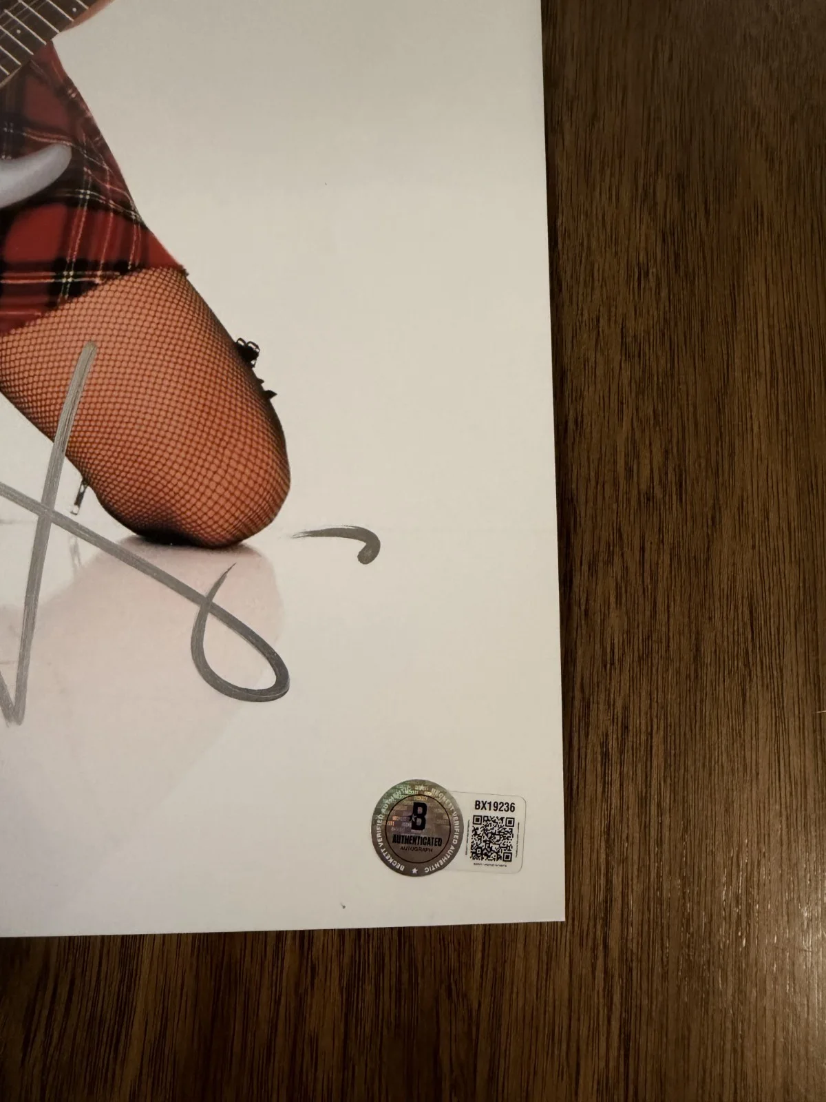 Jamie Lee Curtis ‘Freaky Friday' Signed 11x14 Photo ‘Tess Coleman’ Beckett, изображение 2