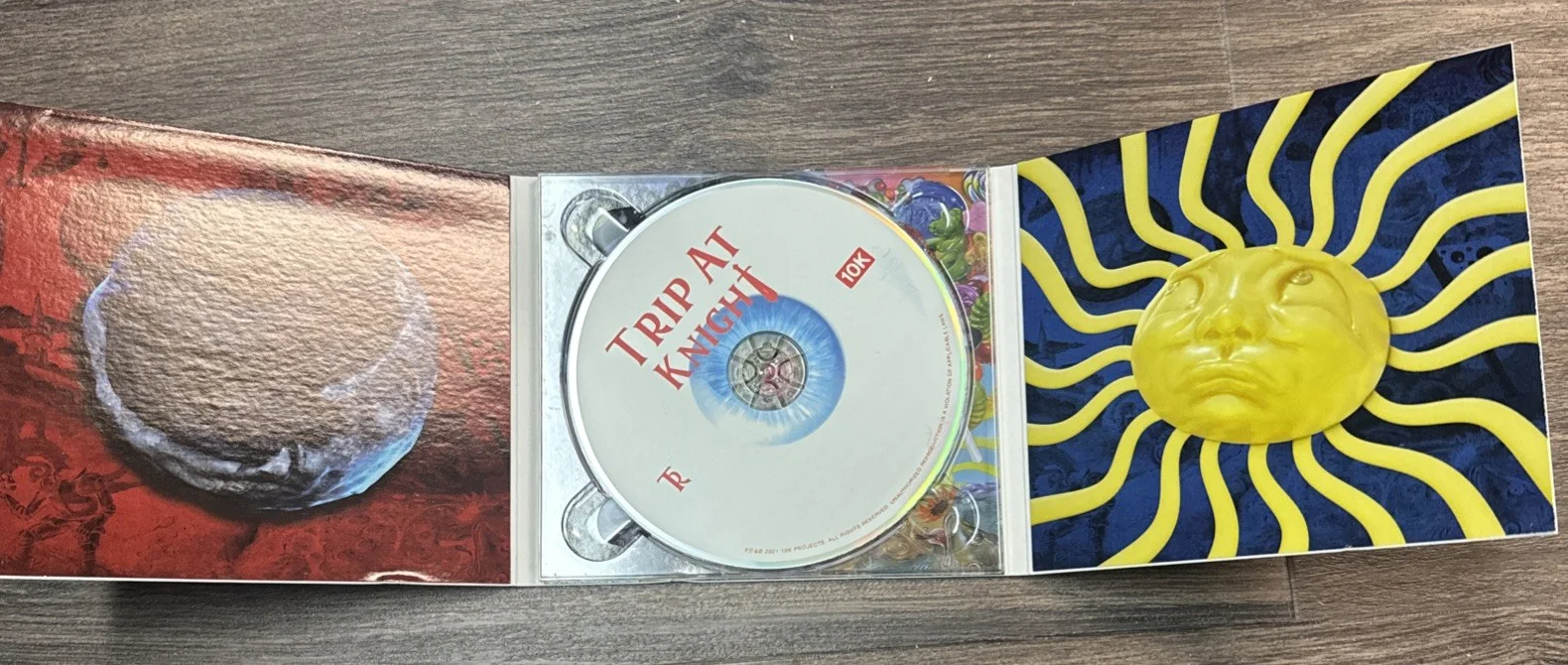 Trippie Redd Trip At Knight CD Signed Auto Autograph Tri Fold, image 2