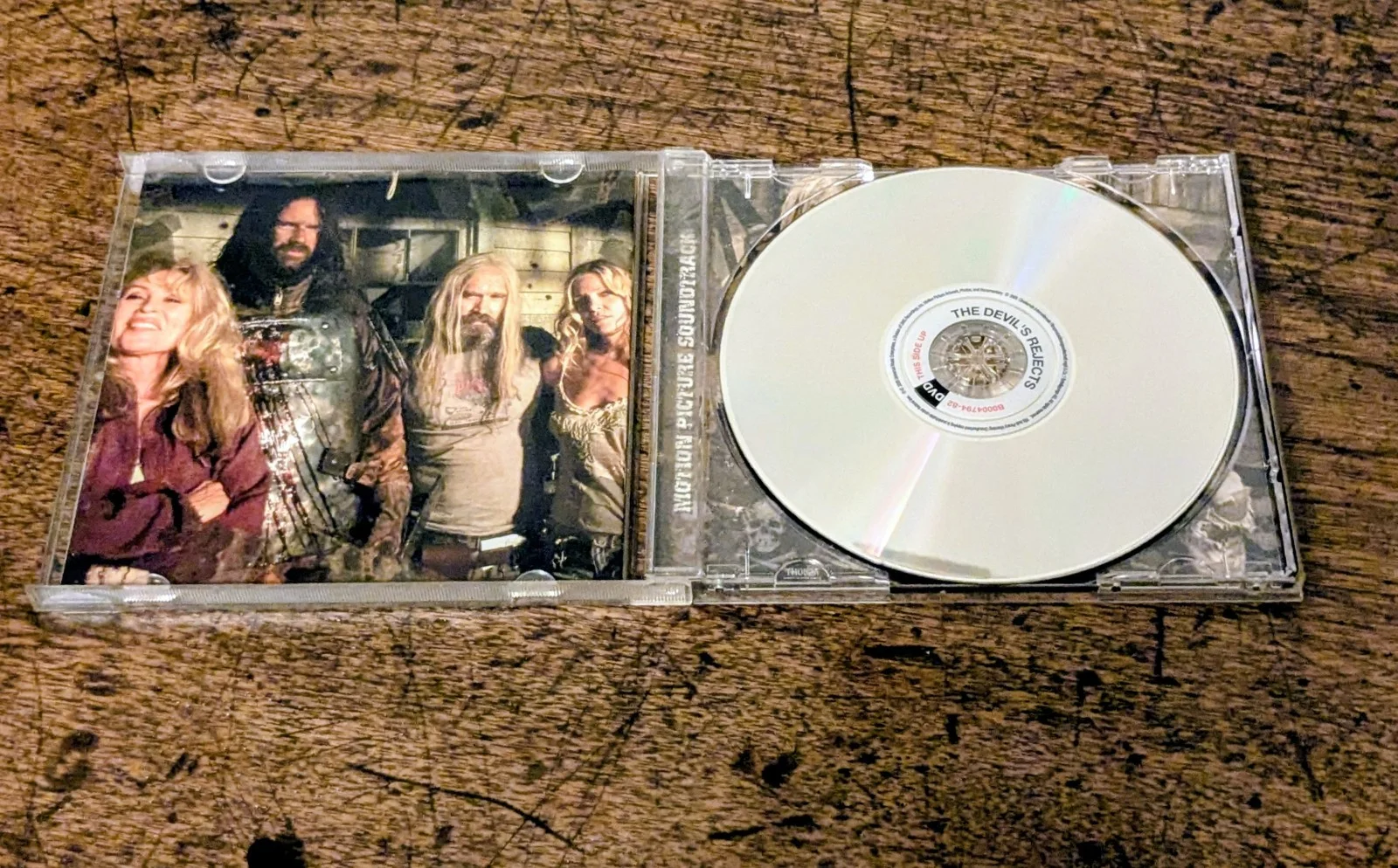 Autographed Rob Zombie THE DEVIL’S REJECTS Soundtrack DualDisc CD/DVD Signed, image 3