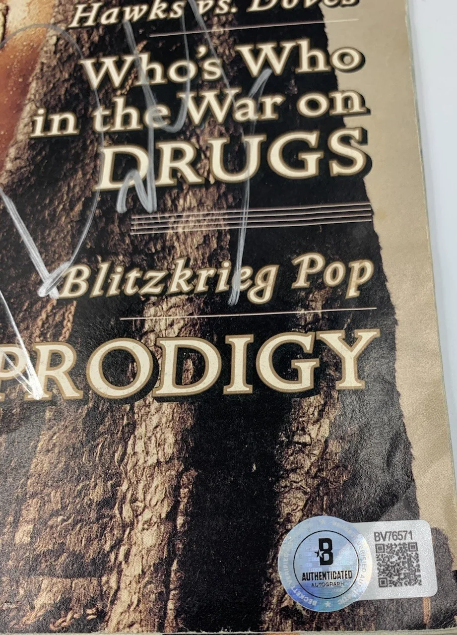 SEAN COMBS signed ROLLING STONES 1997 MAGAZINE P DIDDY PUFF BECKETT BAS COA, image 3
