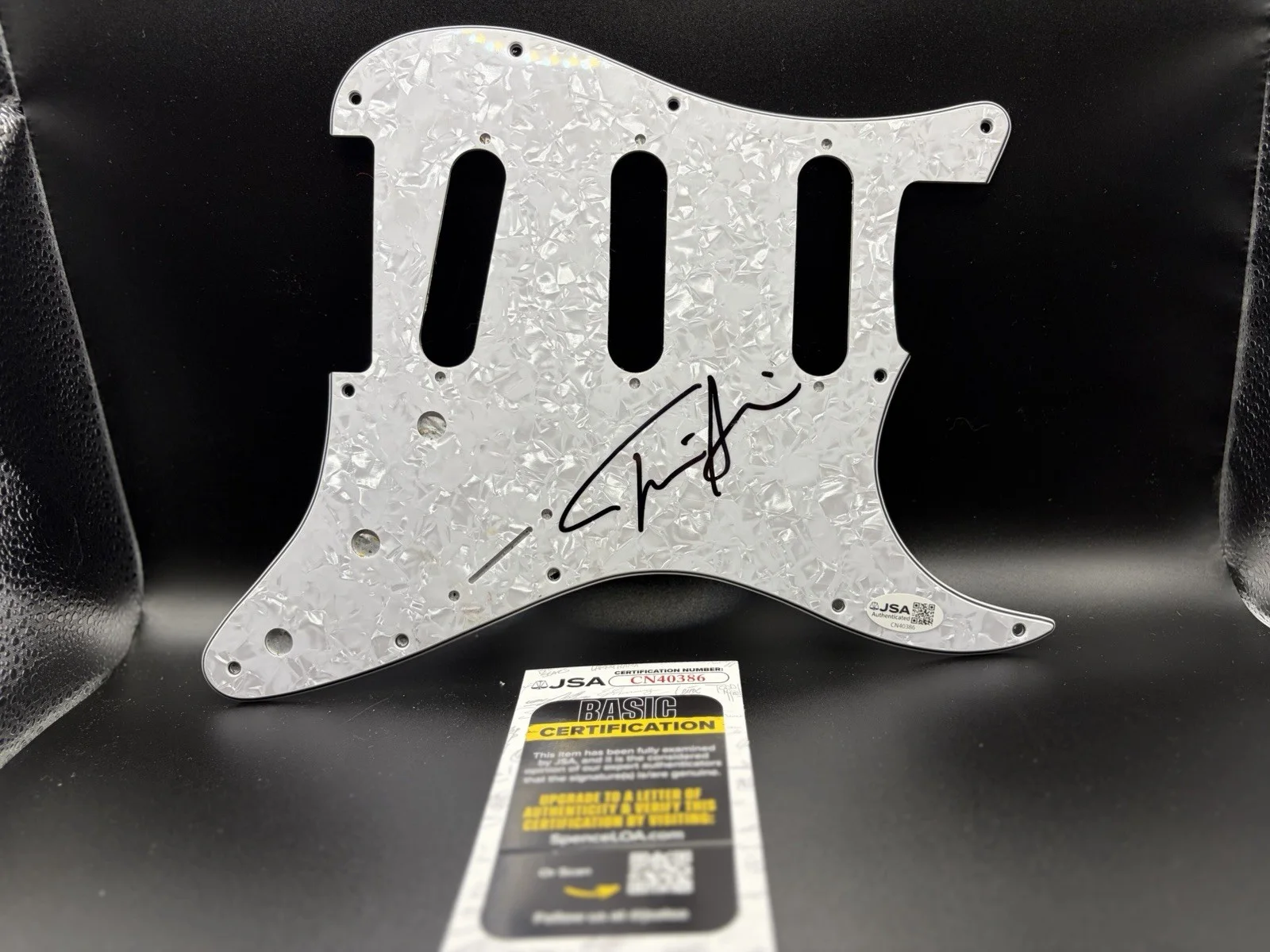 Tosin Abasi Signed Autographed Electric Pickguard Animals as Leaders JSA Coa, изображение 2