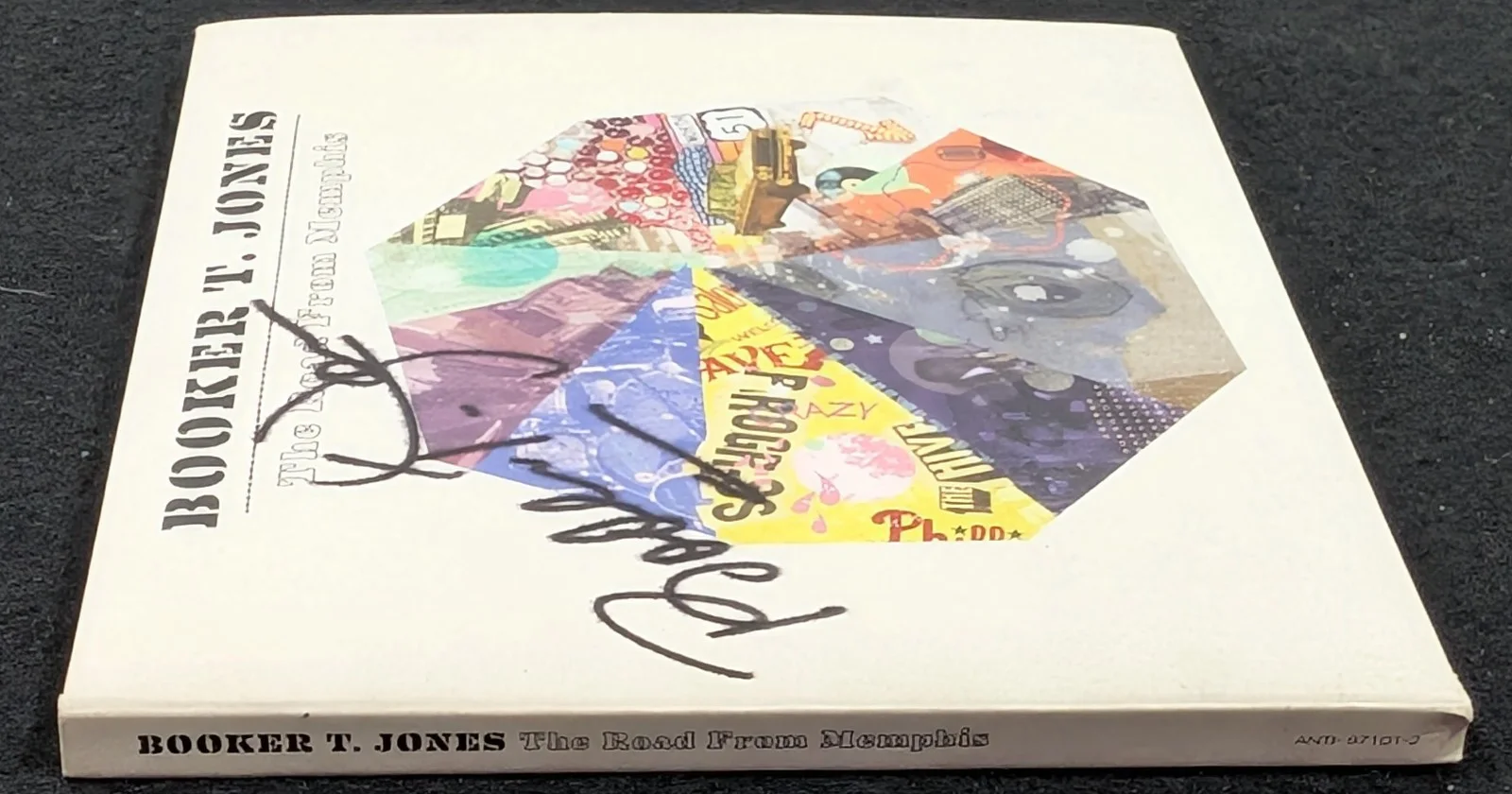 Booker T. Jones The Road From Memphis CD SIGNED AUTOGRAPHED 2011 Digipak, изображение 3