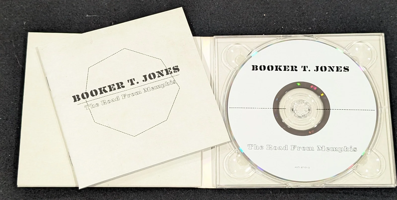 Booker T. Jones The Road From Memphis CD SIGNED AUTOGRAPHED 2011 Digipak, изображение 5