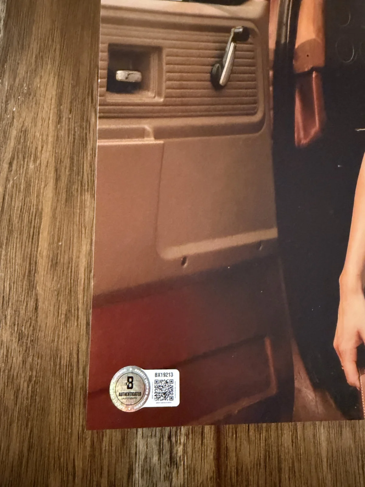 Michelle Randolph 'Landman' Actress Signed 11x14 Photo 'Ainsley Norris' Beckett, изображение 2
