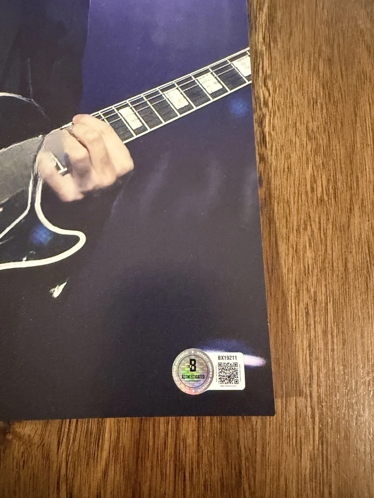 Dave Keuning ‘The Killers’ Band Guitarist Signed 11x14 Photo Beckett Certified, изображение 2