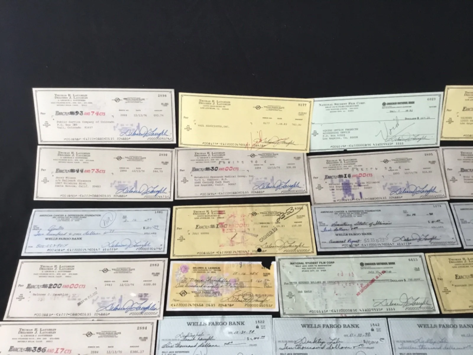 Billy Jack Actress Delores Taylor Laughlin 75 Signed Documents Originals, изображение 2