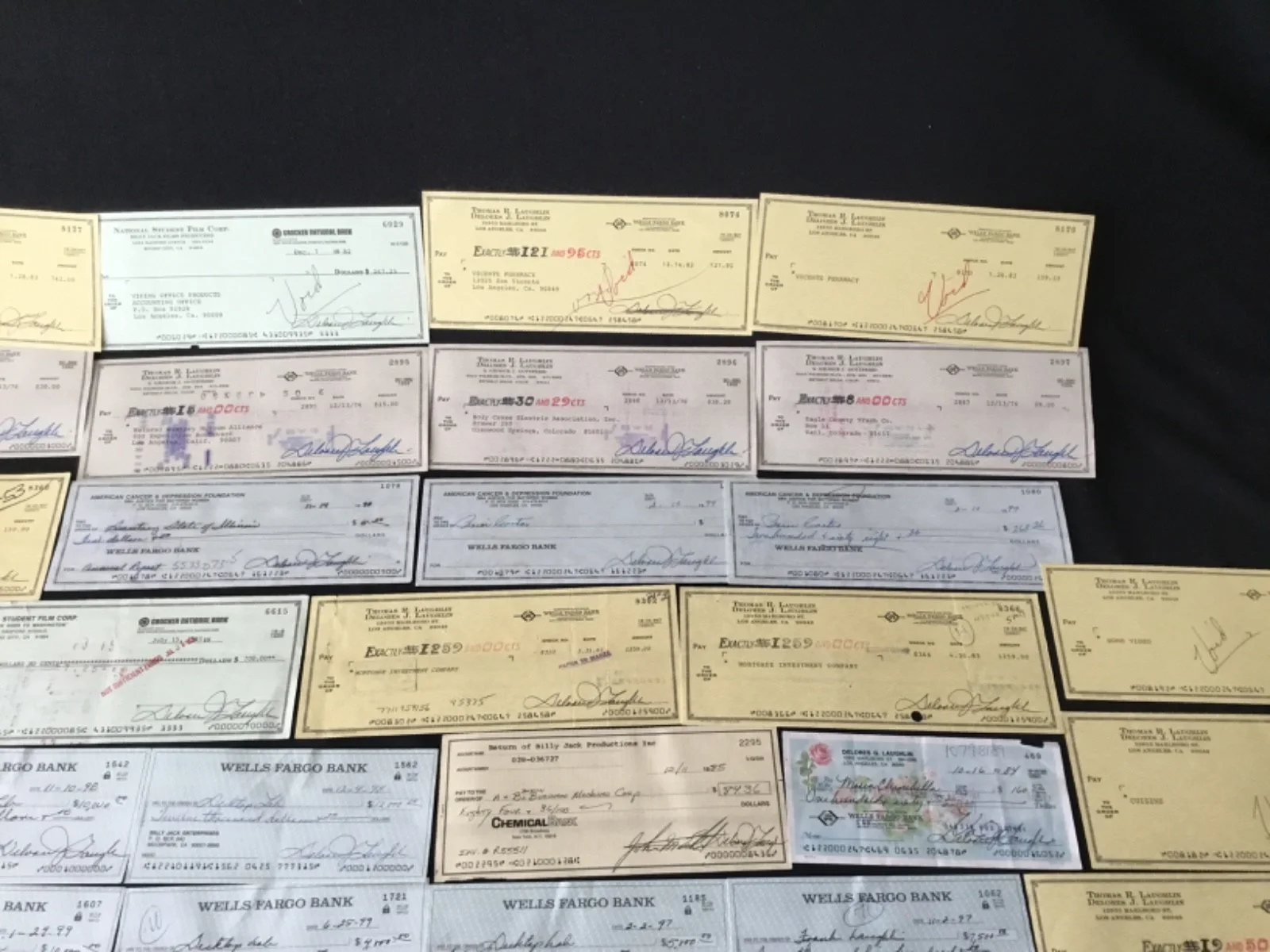 Billy Jack Actress Delores Taylor Laughlin 75 Signed Documents Originals, изображение 3