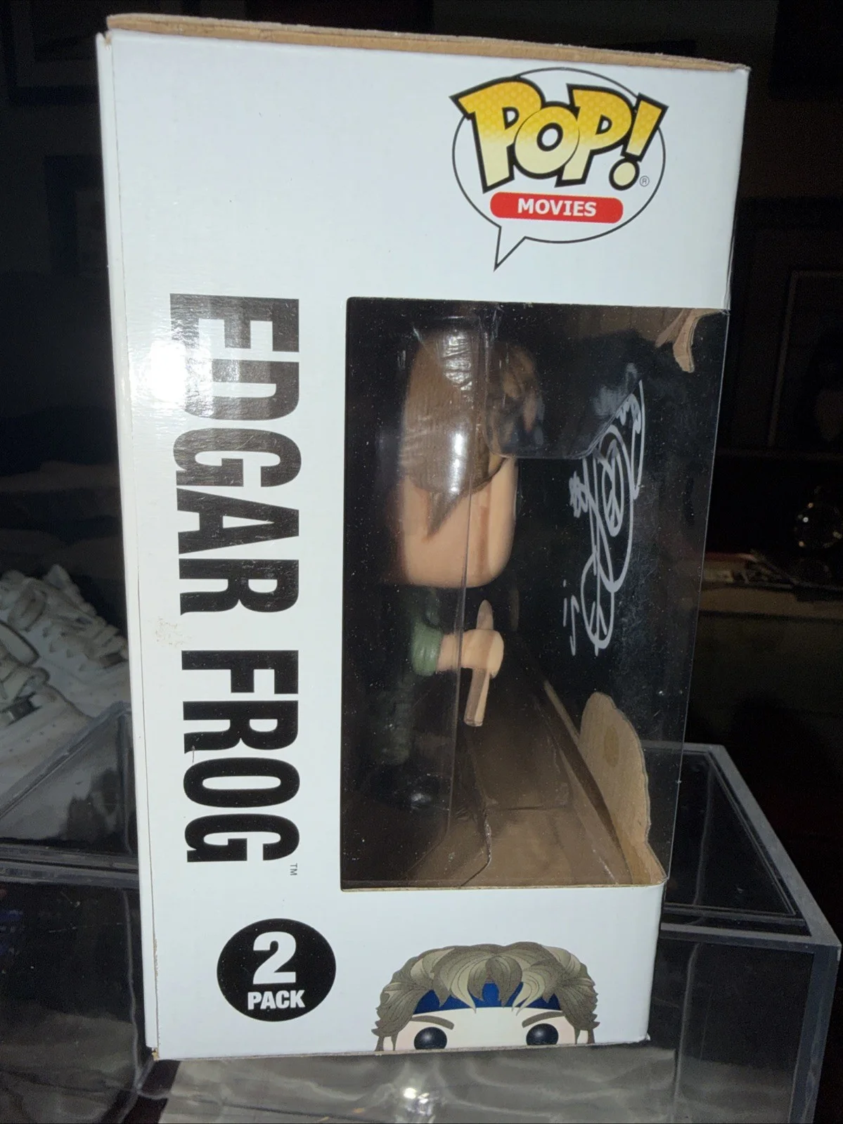 Corey Feldman, Jamison Newlander — The Lost Boys Signed Funko Pop Corey Feldman Jamison Newlander Frog Brothers JSA, изображение 3