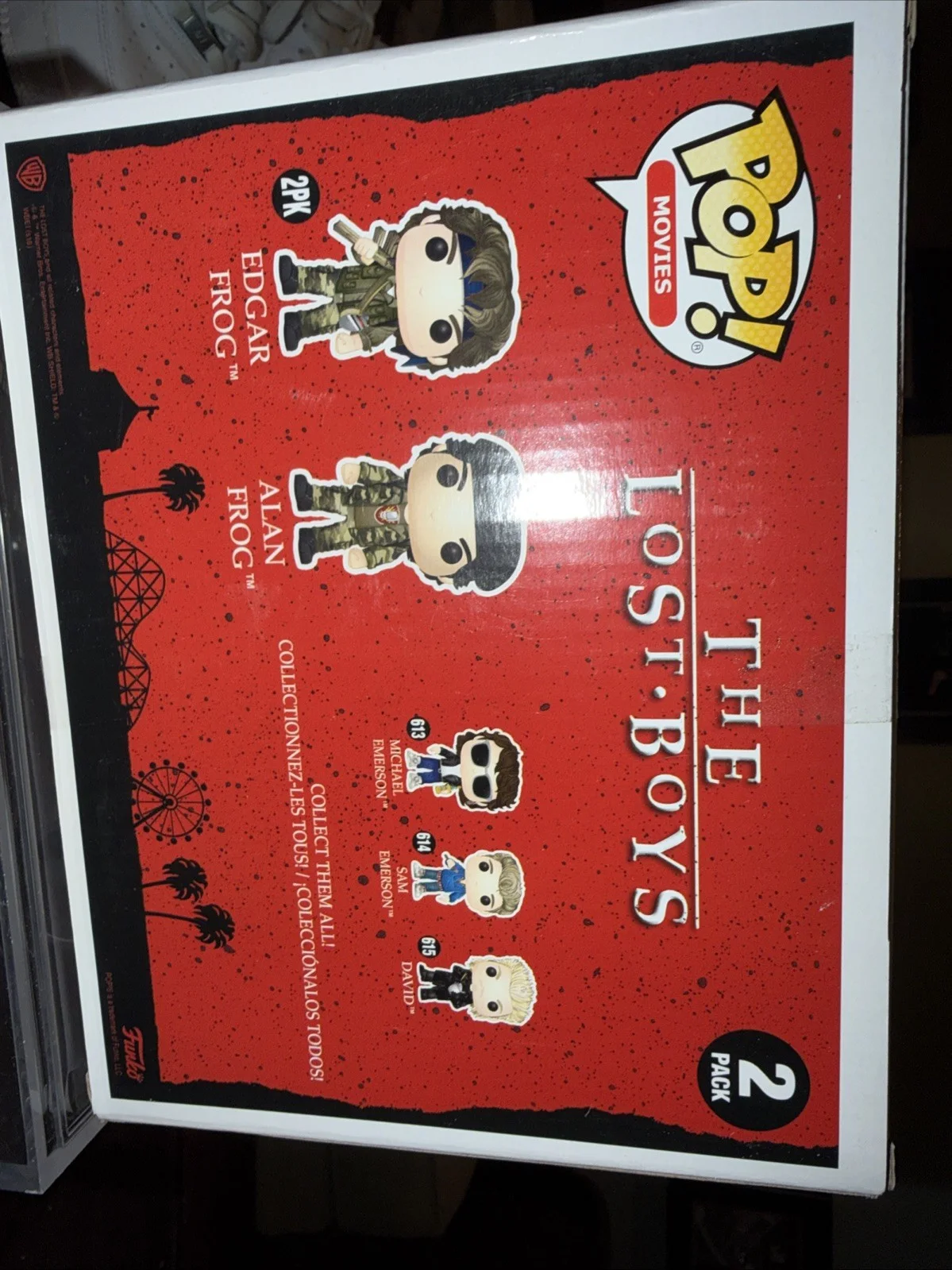 Corey Feldman, Jamison Newlander — The Lost Boys Signed Funko Pop Corey Feldman Jamison Newlander Frog Brothers JSA, изображение 4