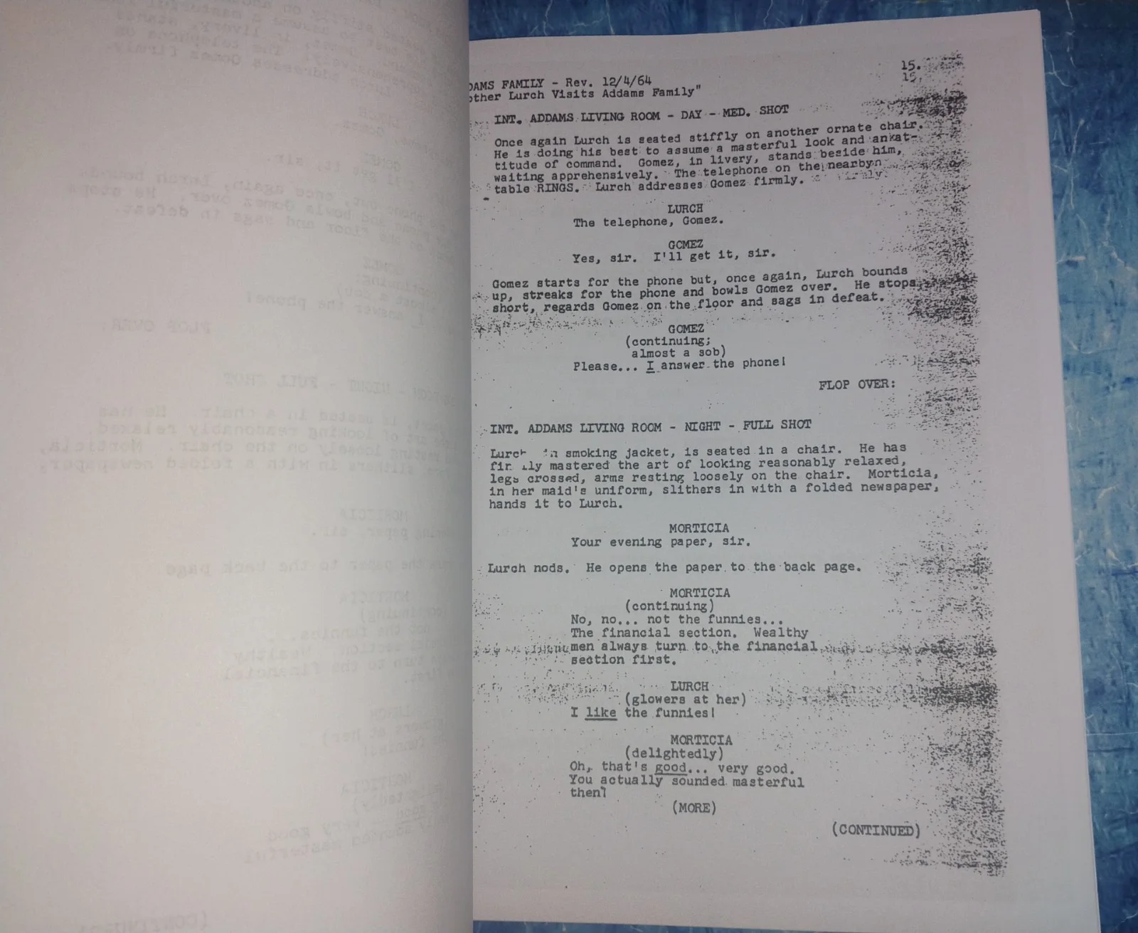John Astin Hand Signed Autograph The Addams Family Script COA - NO US TARIFFS, image 4