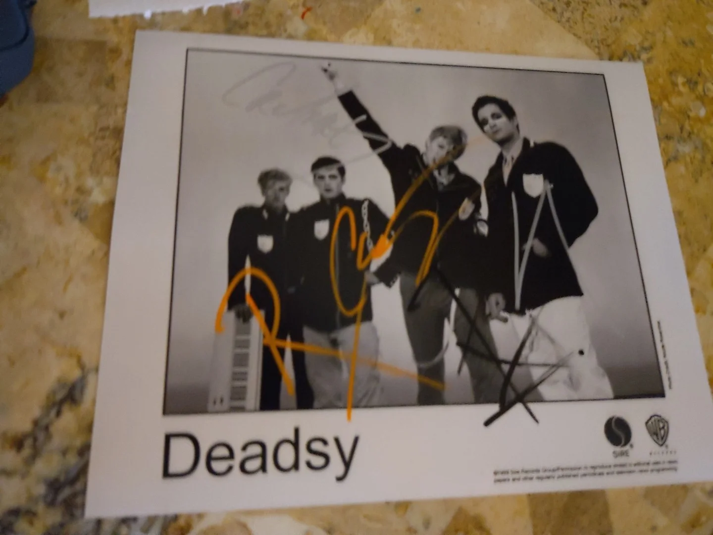 Deadsy Band Signed Promo Photo From Store Exeter Elijah Blue Allman All Band 5, image 4