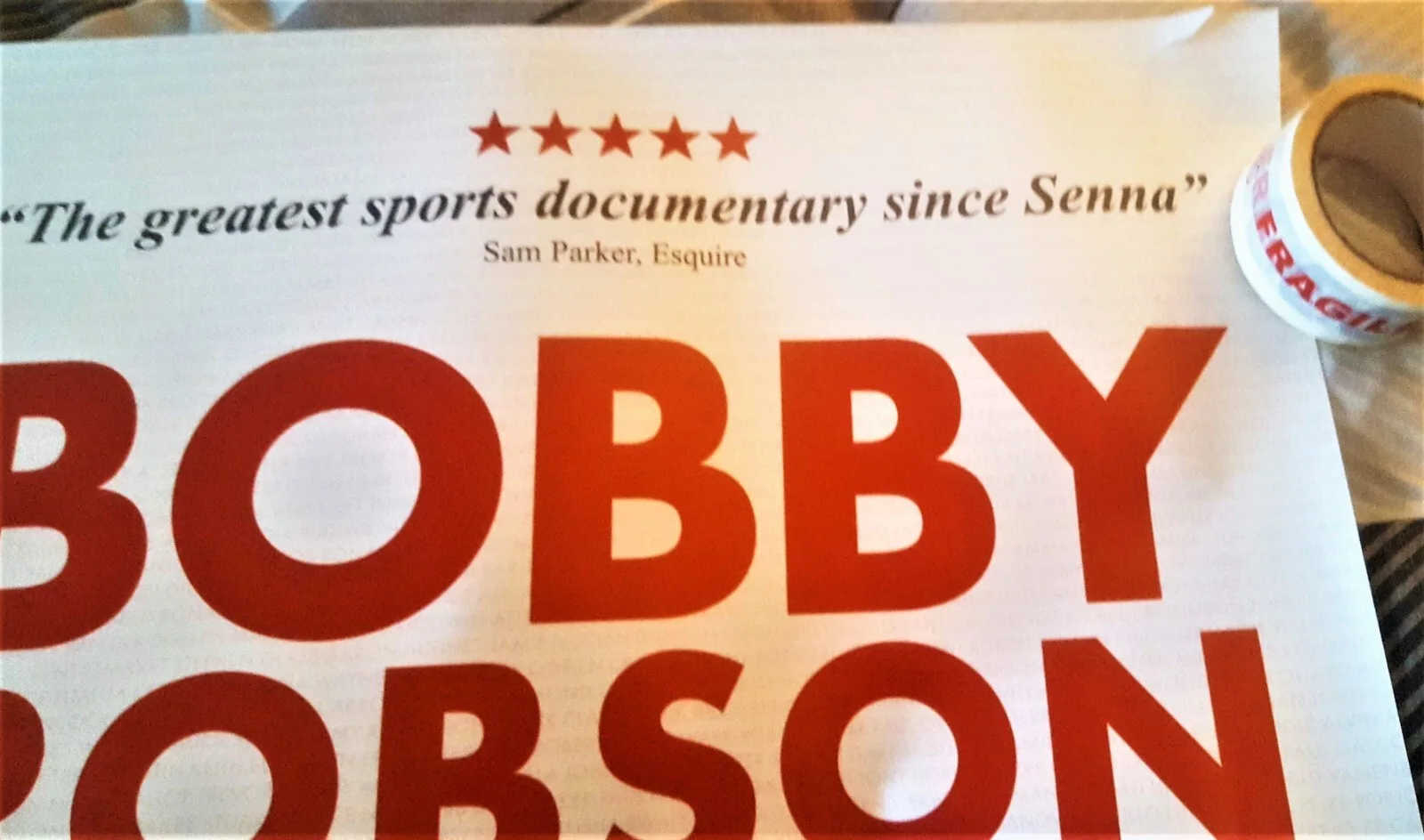 Bobby Robson - More Than A Manager - Original 40" x 30" Quad Movie Poster, image 3