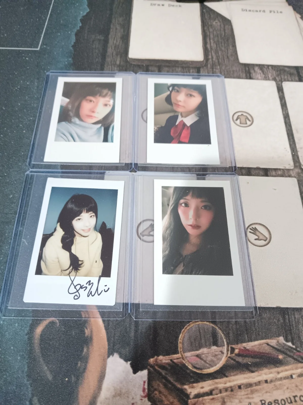 Juniel Makestar polaroids and signed polaroid used good condition, image 2