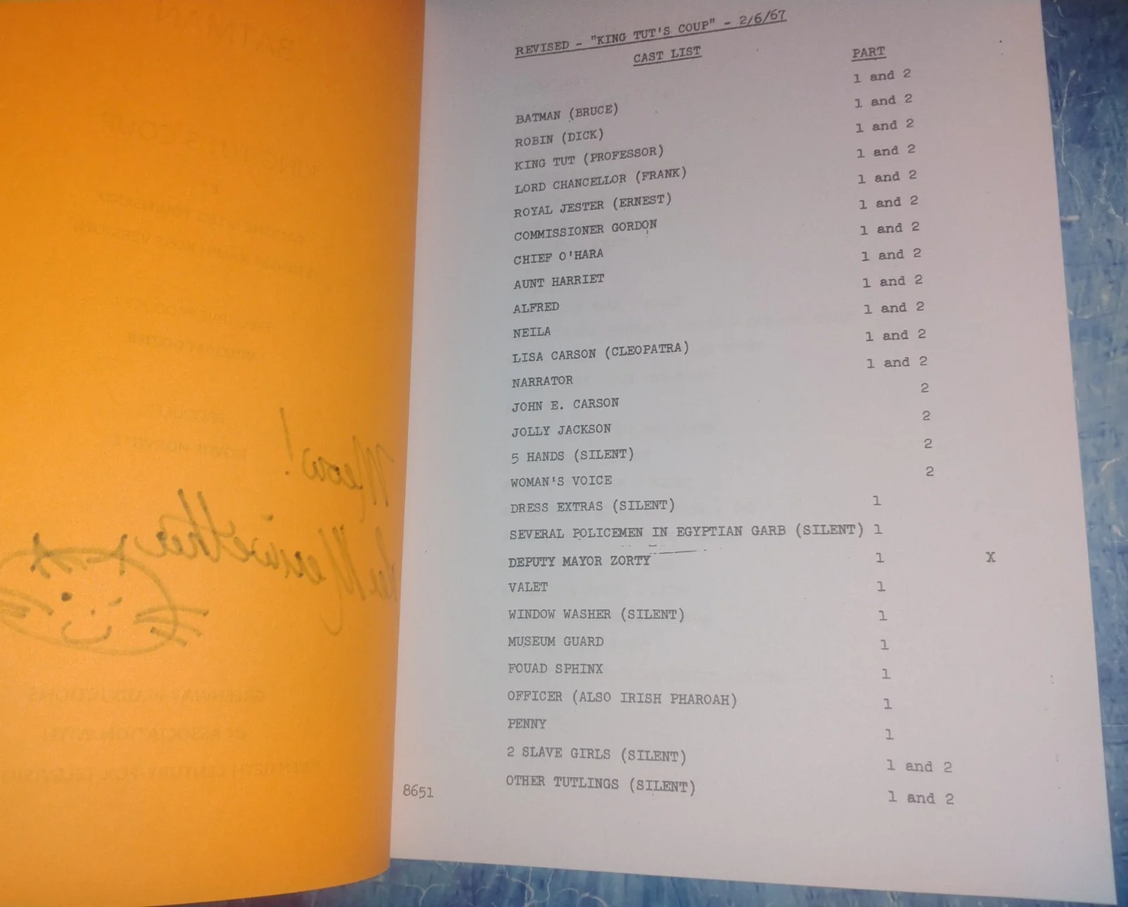 Lee Meriwether Hand Signed Autograph Batman Script COA - NO US TARIFFS, изображение 4