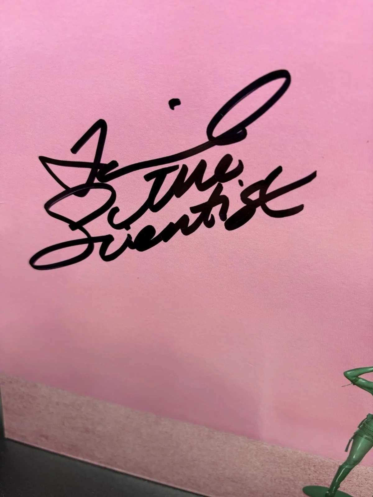 MARIAH THE SCIENTIST SIGNED HEARTS SOLD SEPARATELY VINYL LP - JSA Coa, image 2